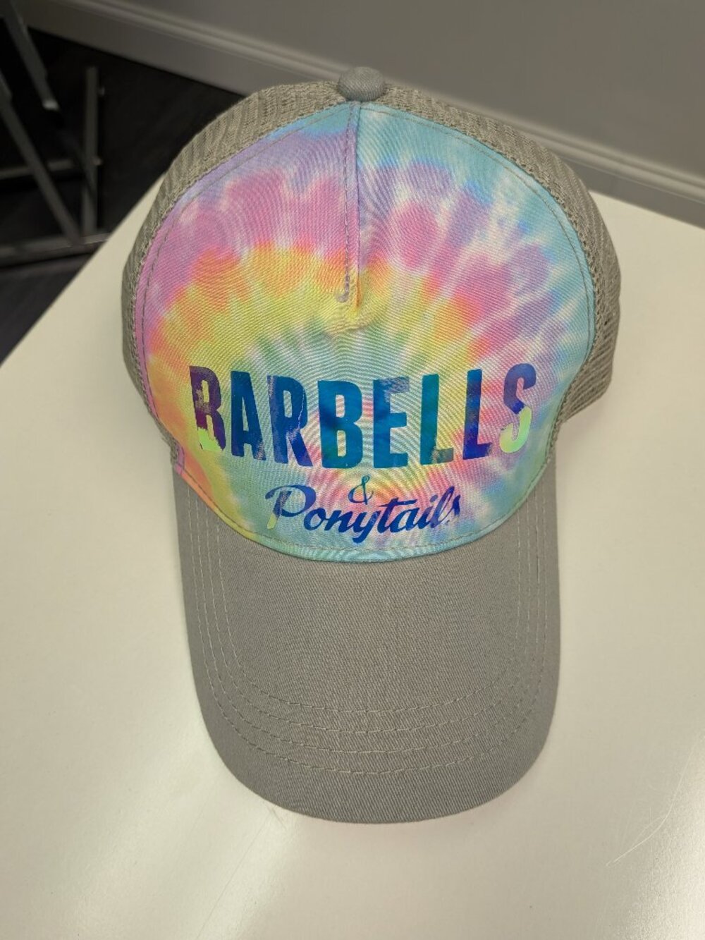 Barbells And Ponytails "LOGO" Classic Mesh Baseball Hat NEW